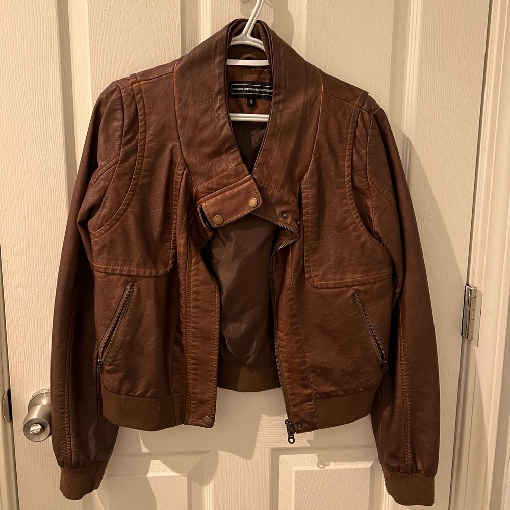 Urban Brown Leather Jacket